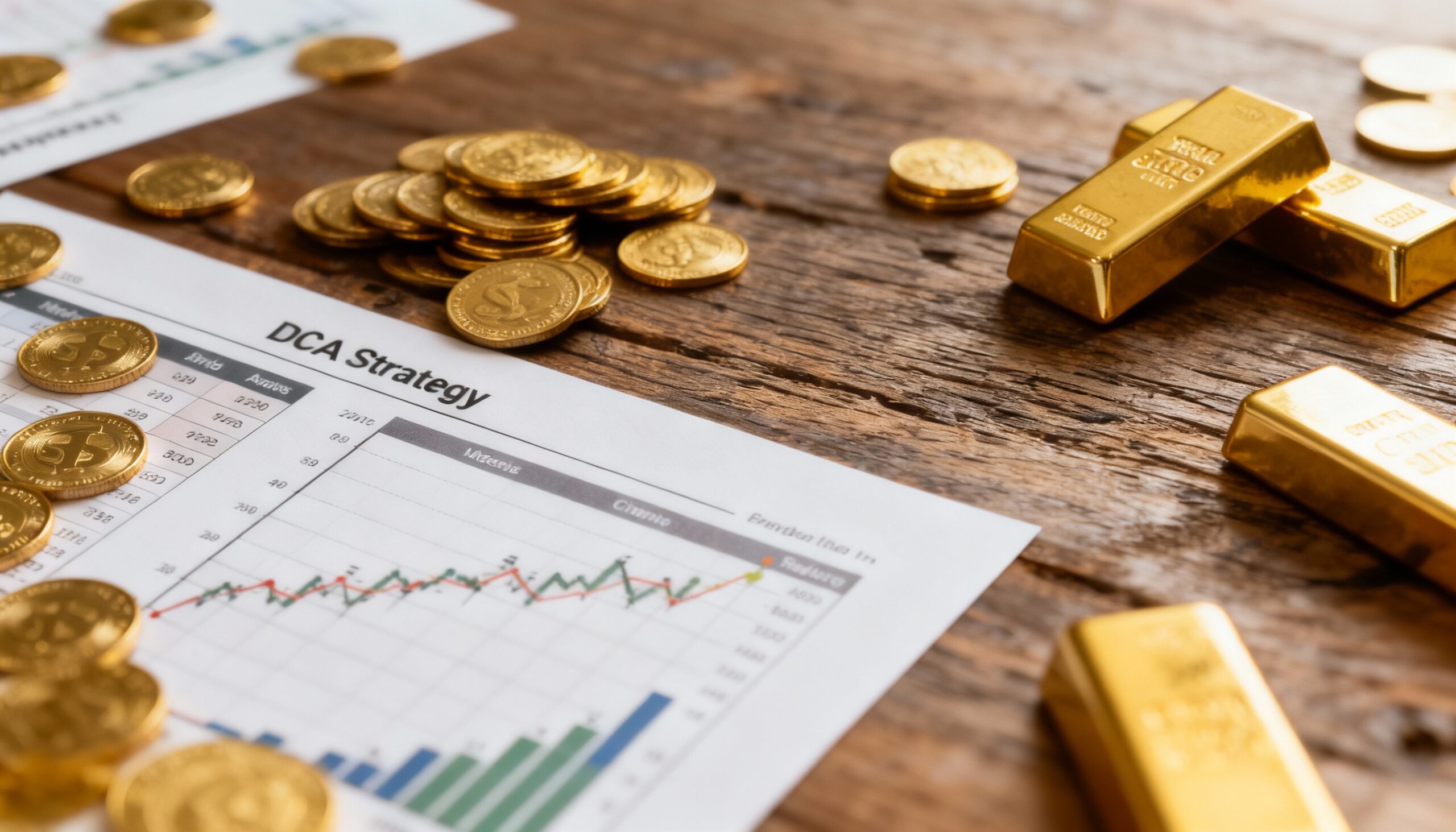 Cum să investești treptat în aur – strategia DCA pentru metale prețioase